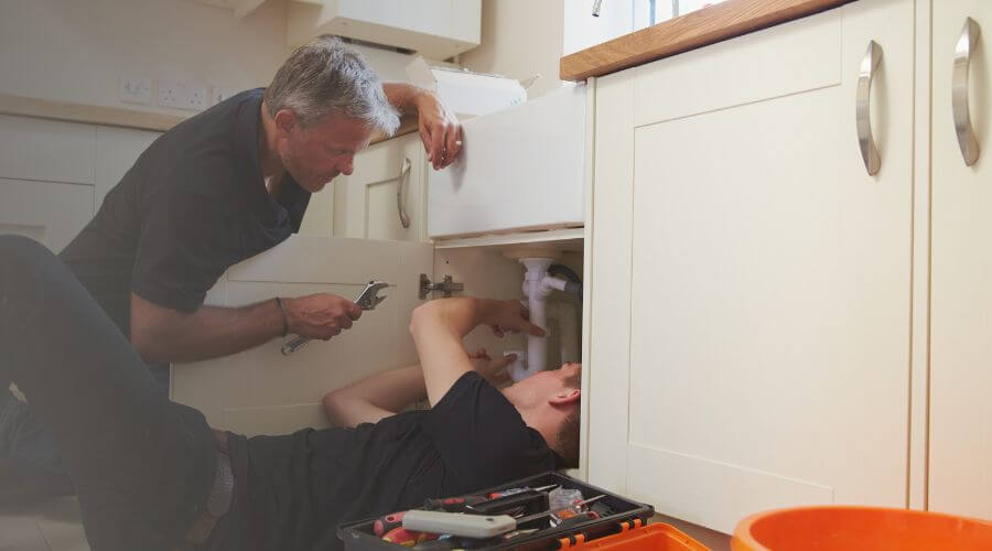 Professional burst pipe repair services in Luning, NV